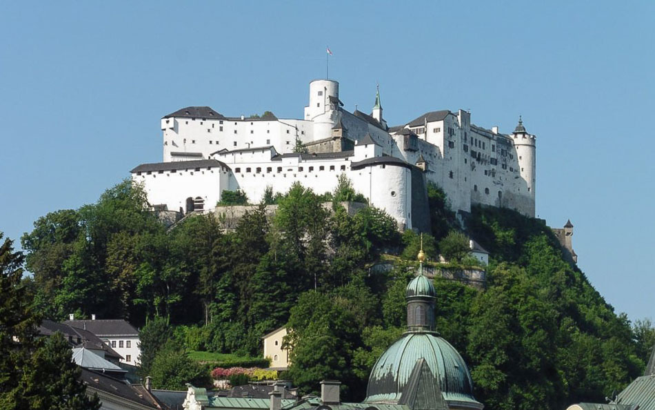 Salzburg’s Hohensalzburg Fortress is definitely one for your European bucket list, Photo: Nomad by Trade