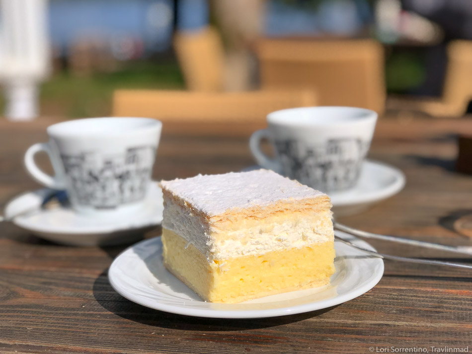 Bled Creme Cake, a must-eat when you’re visiting scenic Lake Bled