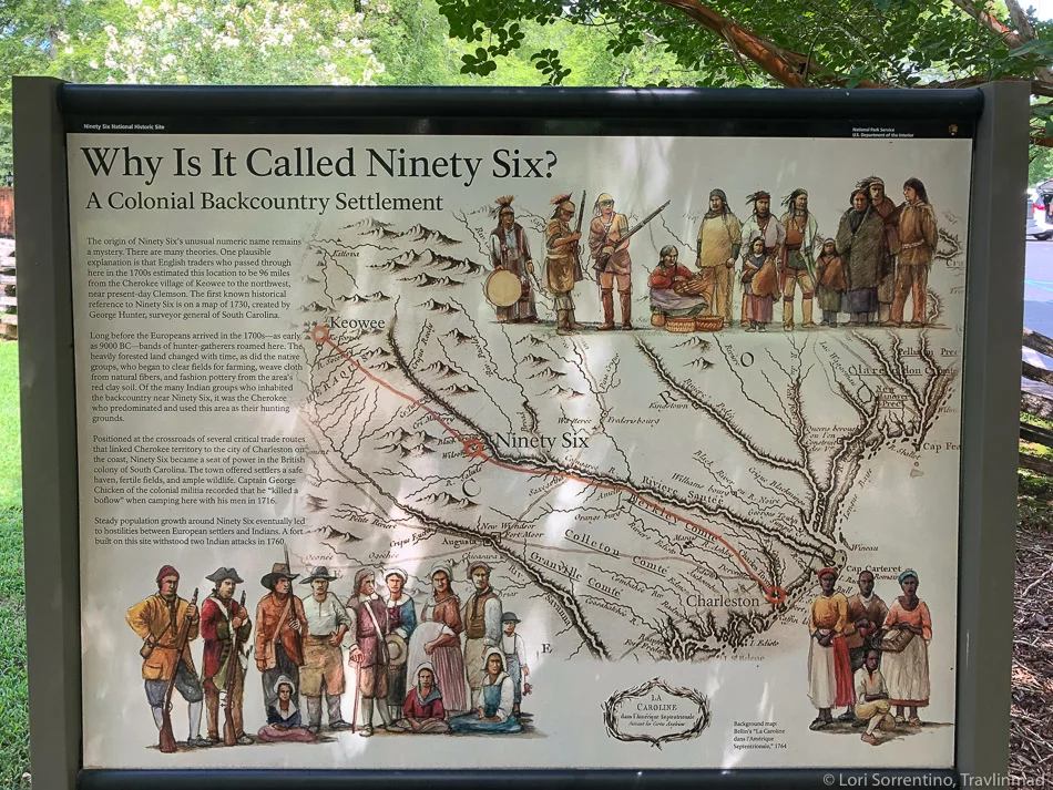 Ninety Six Village Map _ Plan Your Visit To The Old 96 SC District – QRJHJ