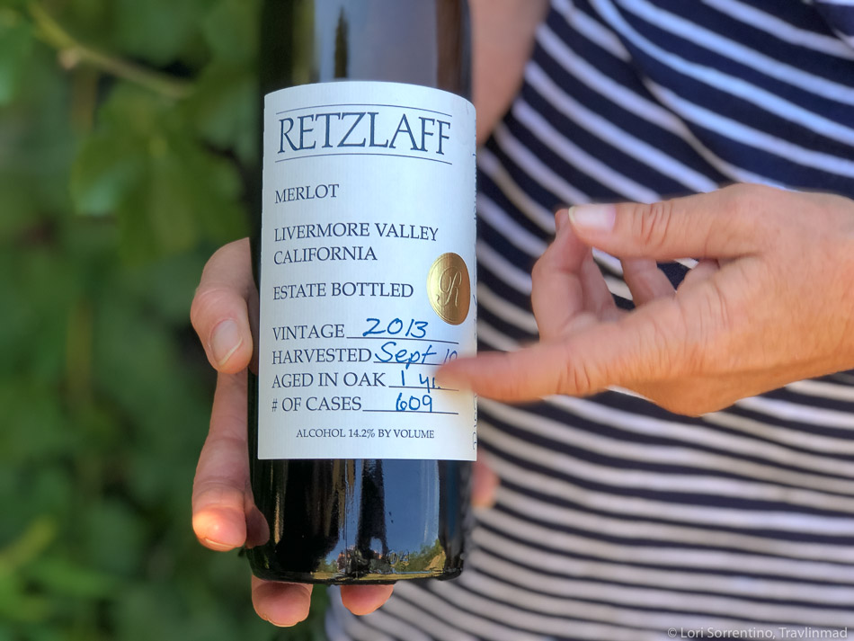 Livermore Valley Wine Least Likely to Remind Us of the movie Sideways! - The f*****g Merlot at Retzlaff (we’re still dreaming about it!)