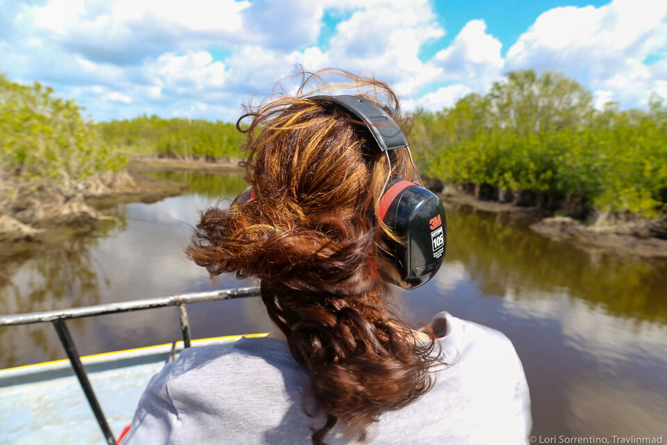 Fun on an Everglades airboat ride