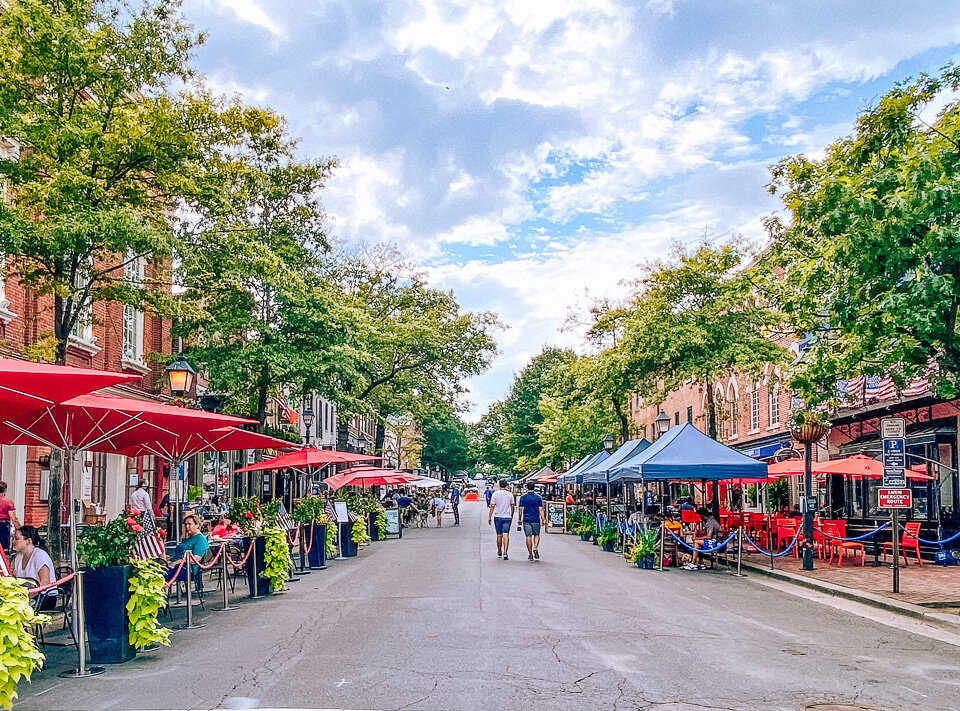 King Street in Alexandria, Virginia