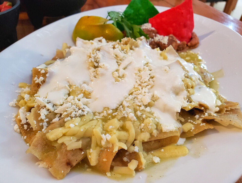 Chilaquiles — it’s what’s for breakfast in Mexico