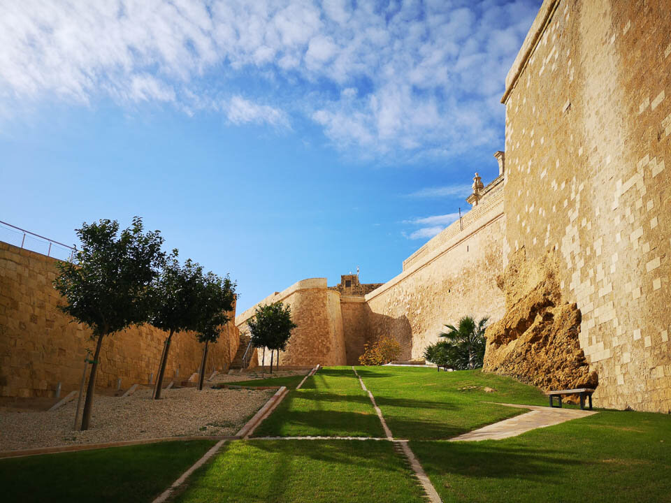 The stately Citadel in Gozo