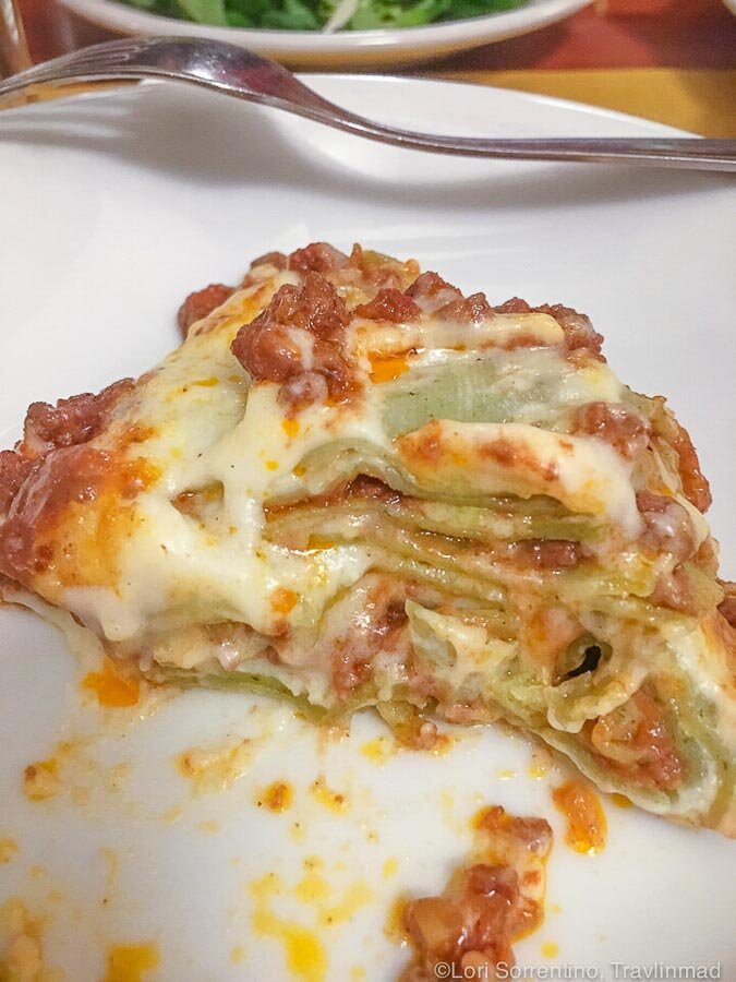 Spinach Lasagna in Bologna