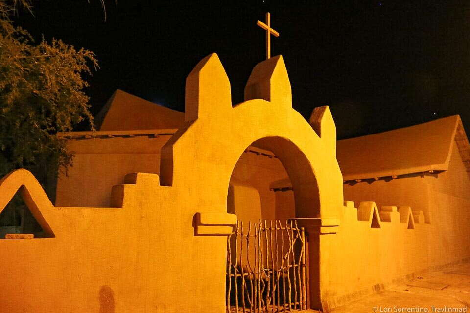 The historic Church of San Pedro de Atacama