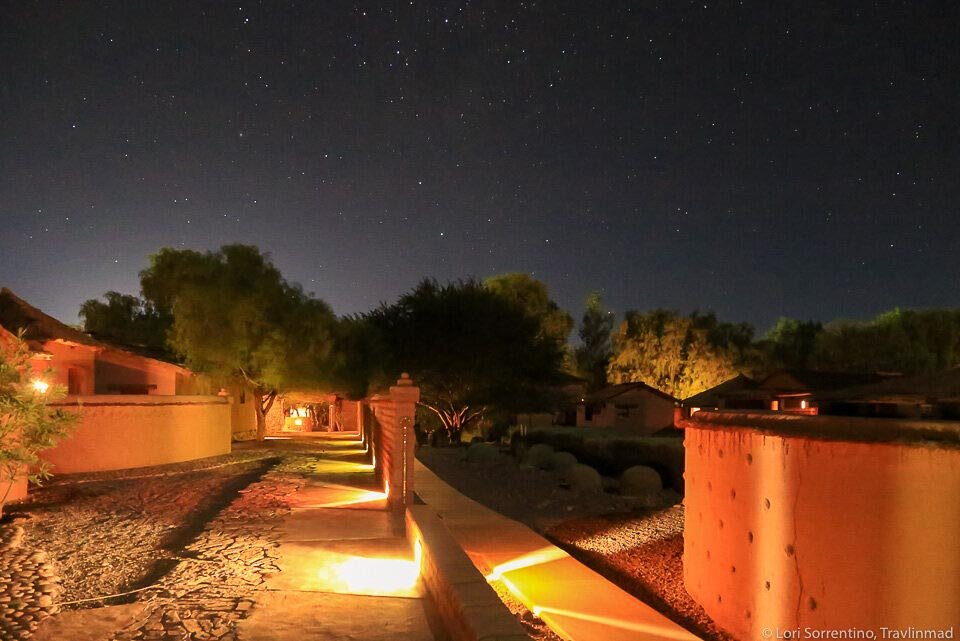 Atacama Desert night sky from Hotel Altiplanico