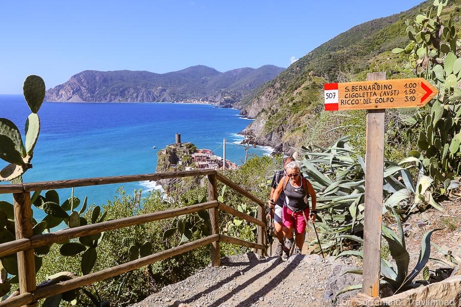Hiking the Cinque Terre is a perfect way to slow travel the 5 towns away from the crowds
