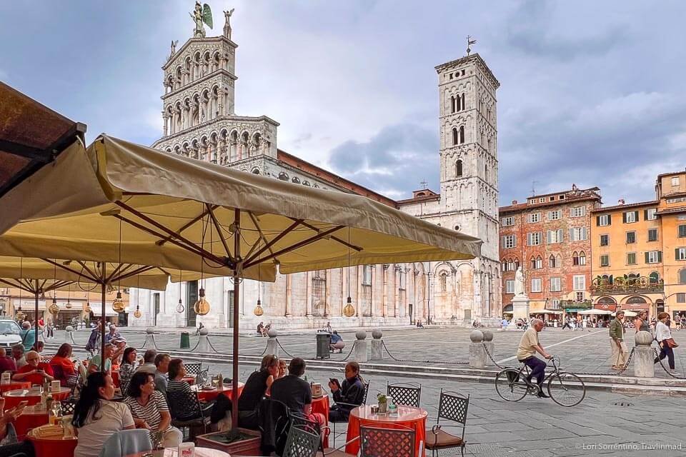 Train itinerary Italy, Lucca