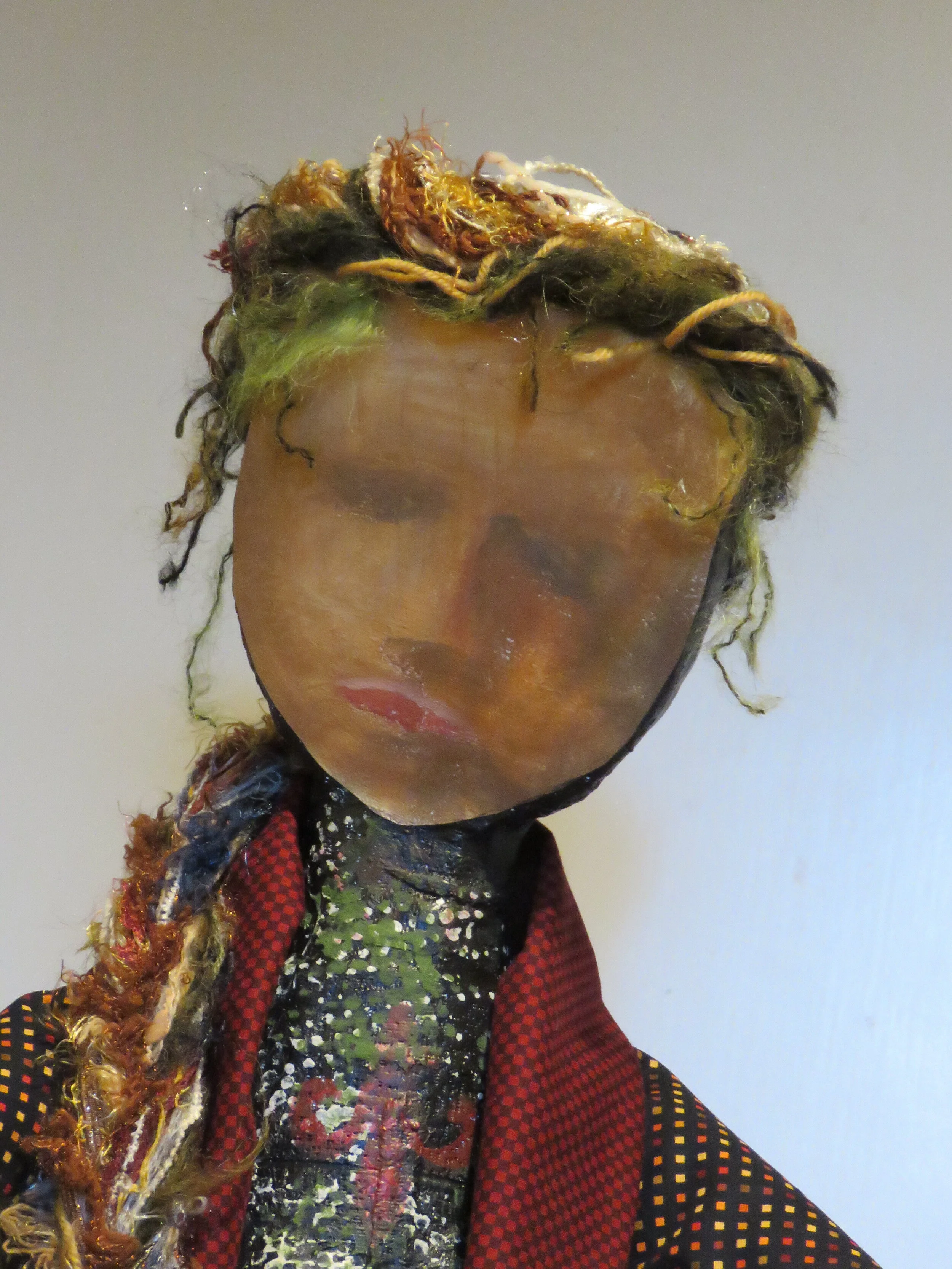 Wish I Could Hold You  (Detail of 5'7" Mixed Media figure).