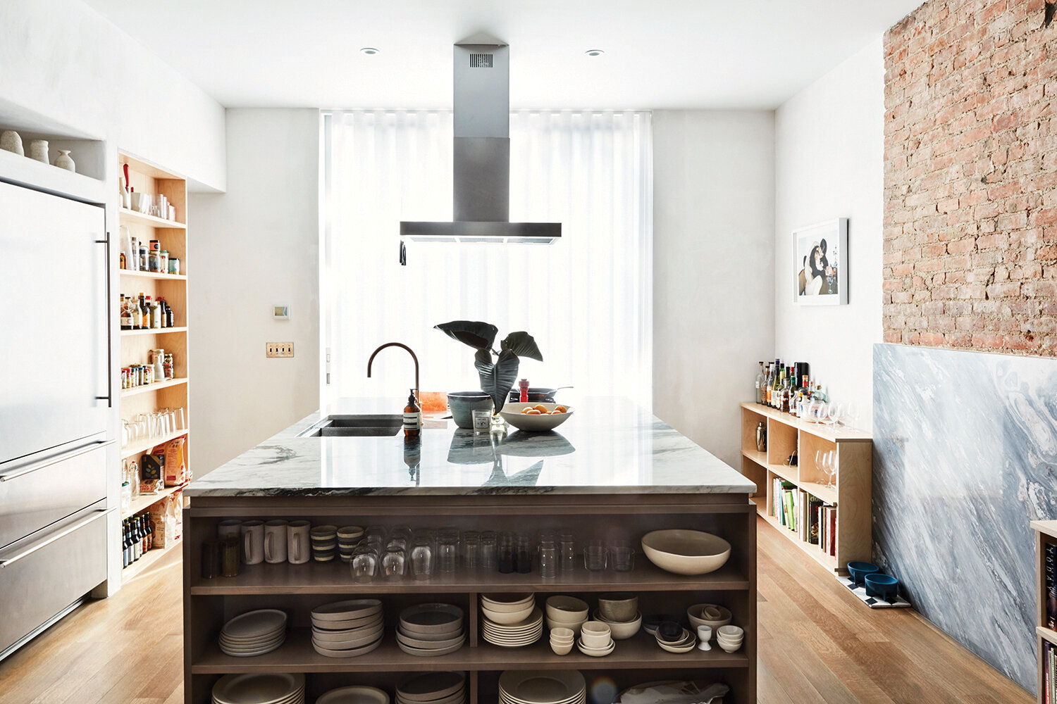 Bedford Stuyvesant Brownstone Kitchen