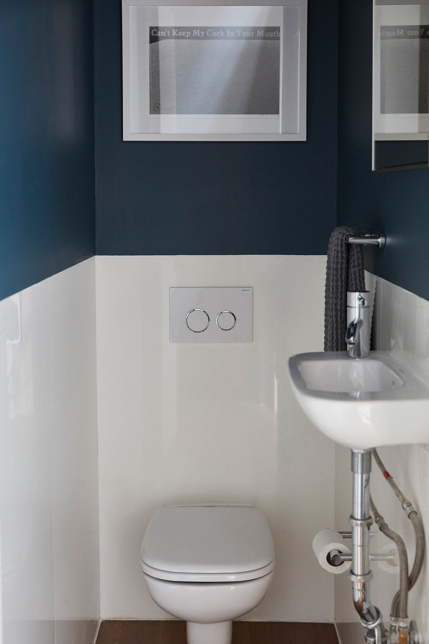 Bedford Stuyvesant Brownstone Powder Room