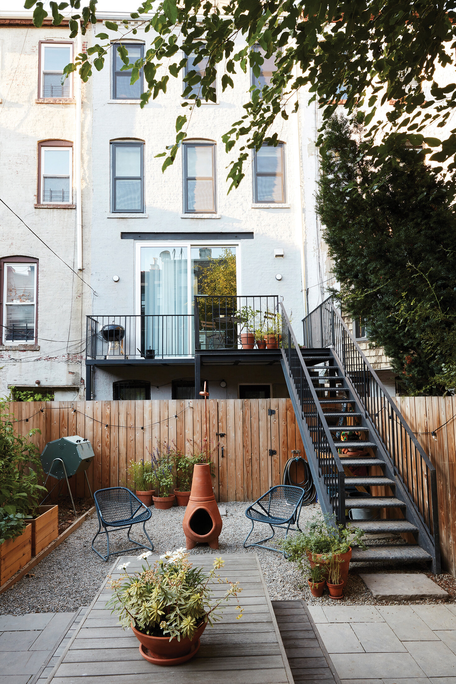 Bedford Stuyvesant Brownstone Rear Facade