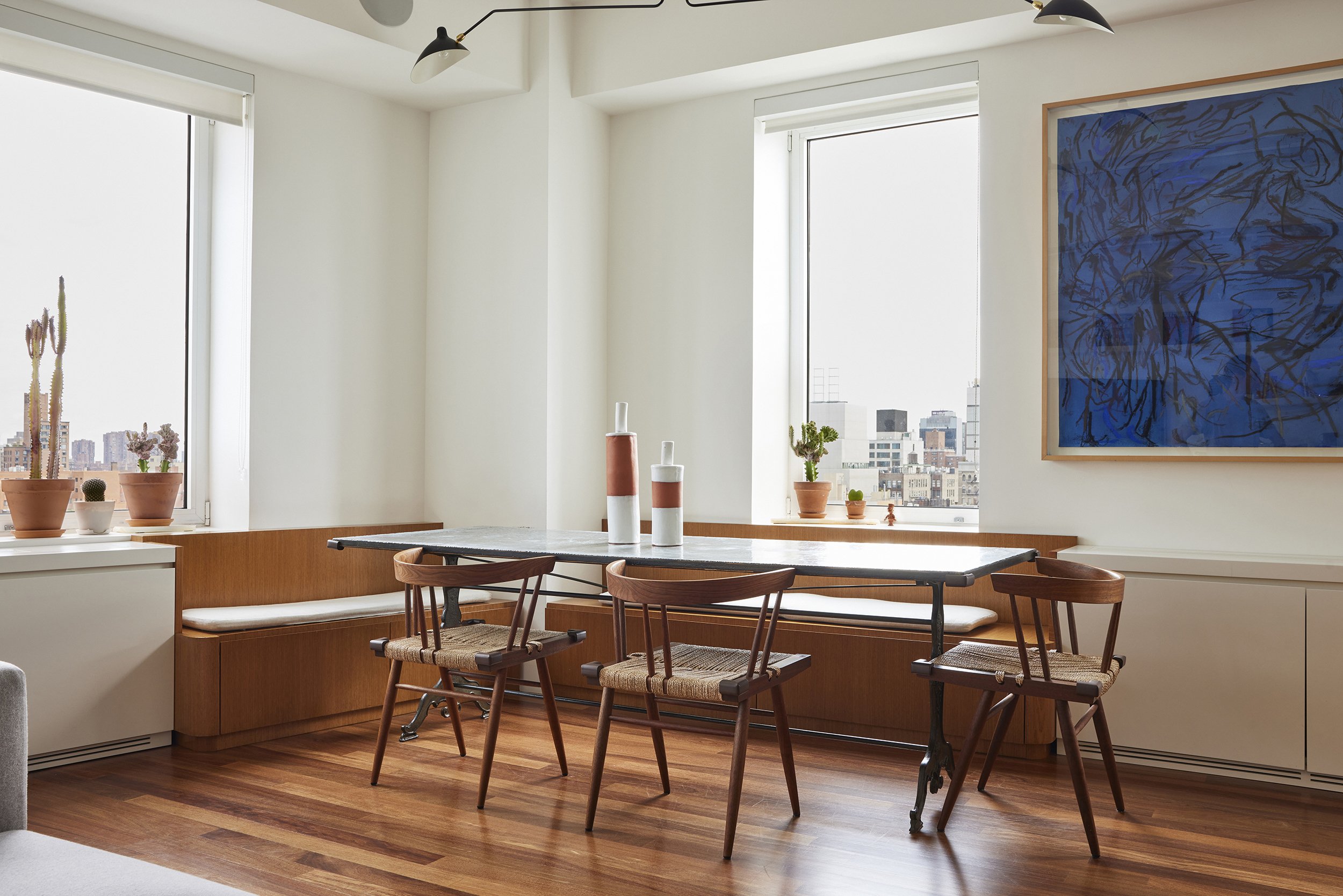 Lafayette Apartment Dining Banquette