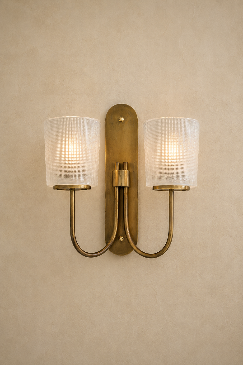 1930s Double Sconce