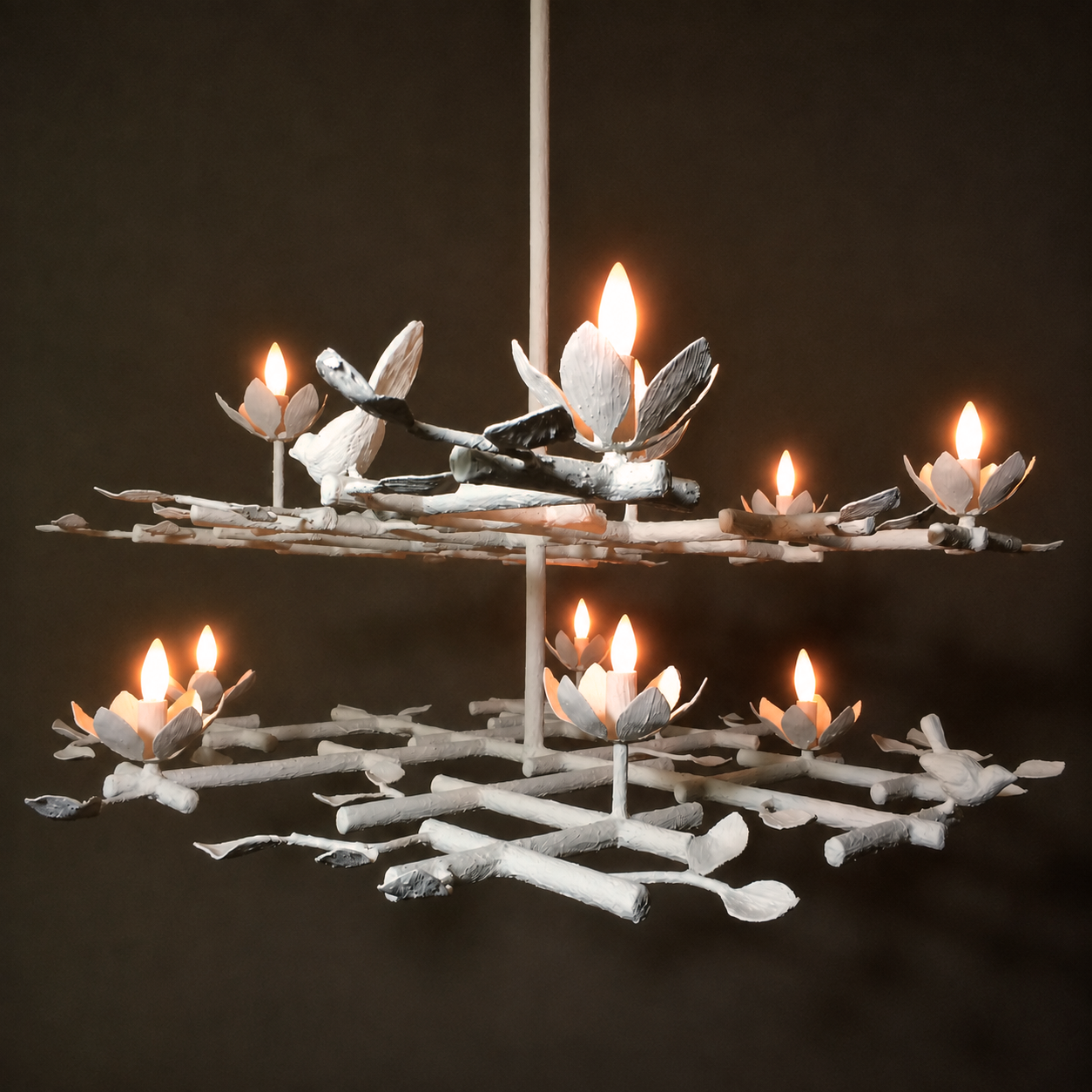 2 Layer Garden Chandelier