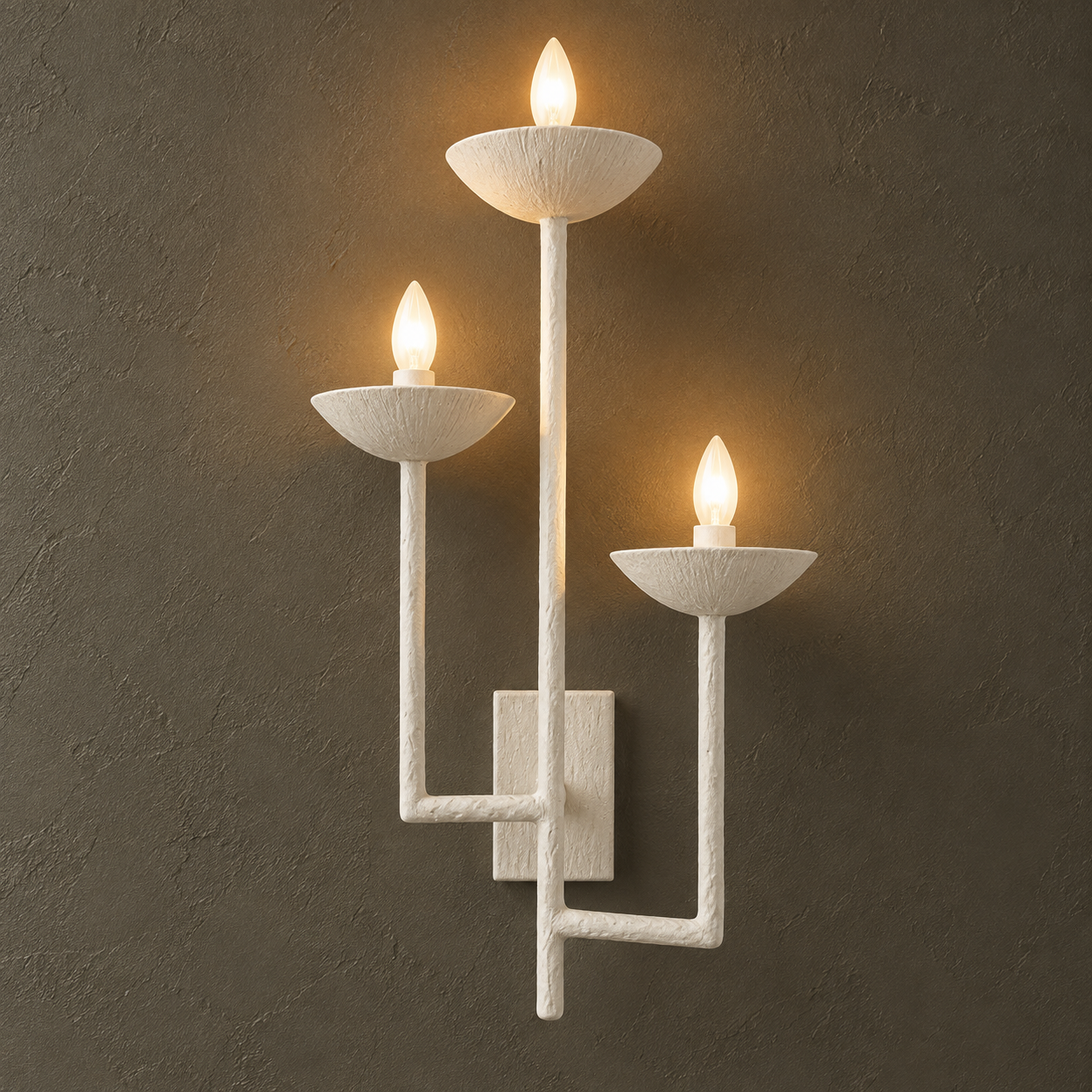 3 Cup Arm Sconce