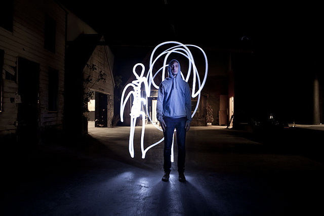 Photo: Flickr via Vancouver Film School Digital Design - Light Painting