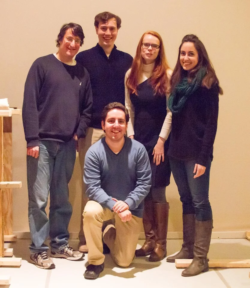 Tom Block, David Johnson, Ruthie Rado, Rebecca Wahls, and Bradyn Heck. PC: Kristy SImmons
