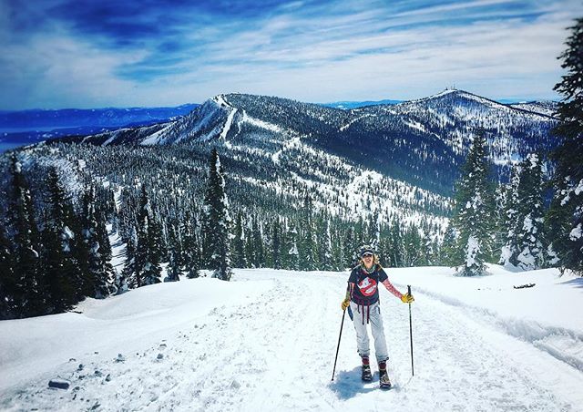 #backcountry #skiing #springskiing #spring #mountainlife #wanderlust #adventure #neverstopexploring #getoutside #shesnotlost #snow #mountains #picoftheday #7boutside #brynballenger