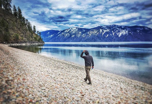 #hiking #spring #mountains #lakependoreille #idahome #pnwonderland #adventure #picoftheday #wanderlust #clouds #lakelife #landscapephotography #nature #reflection #getoutside #neverstopexploring #7boutside #brynballenger
