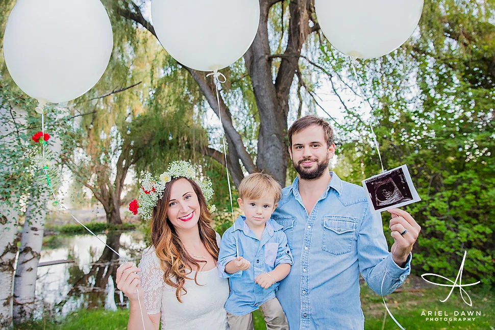 Fun Baby Announcement Photos | Bend, Oregon