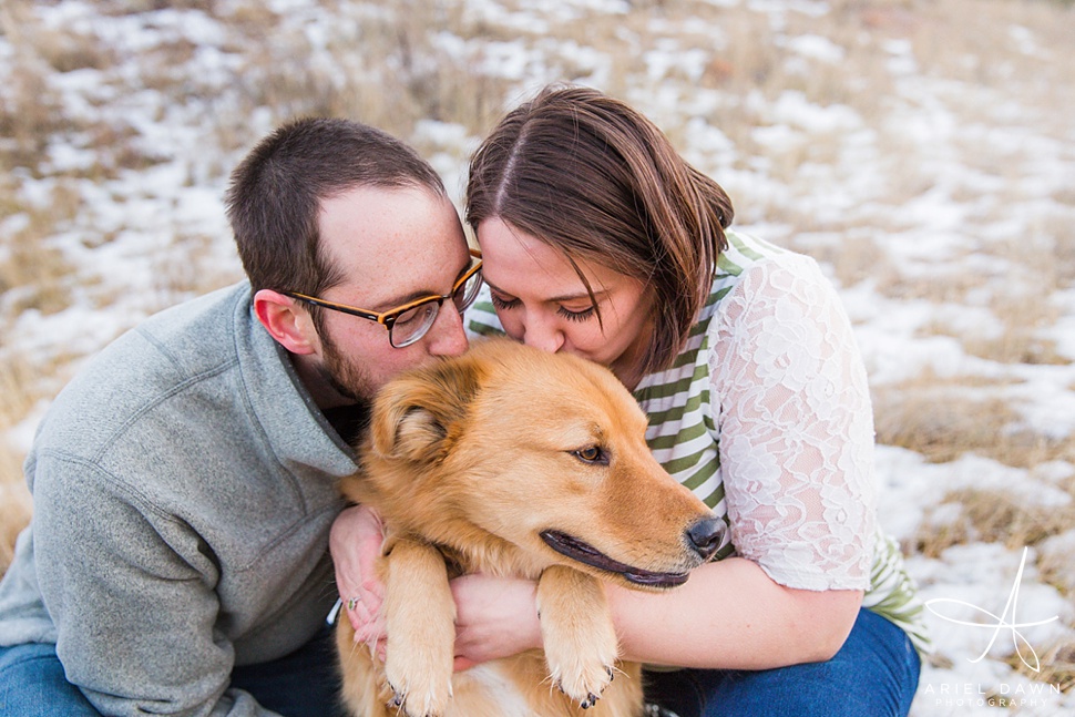 I am a huge dog lover, so taking your dog to your maternity holiday session is one of my favorite things. 