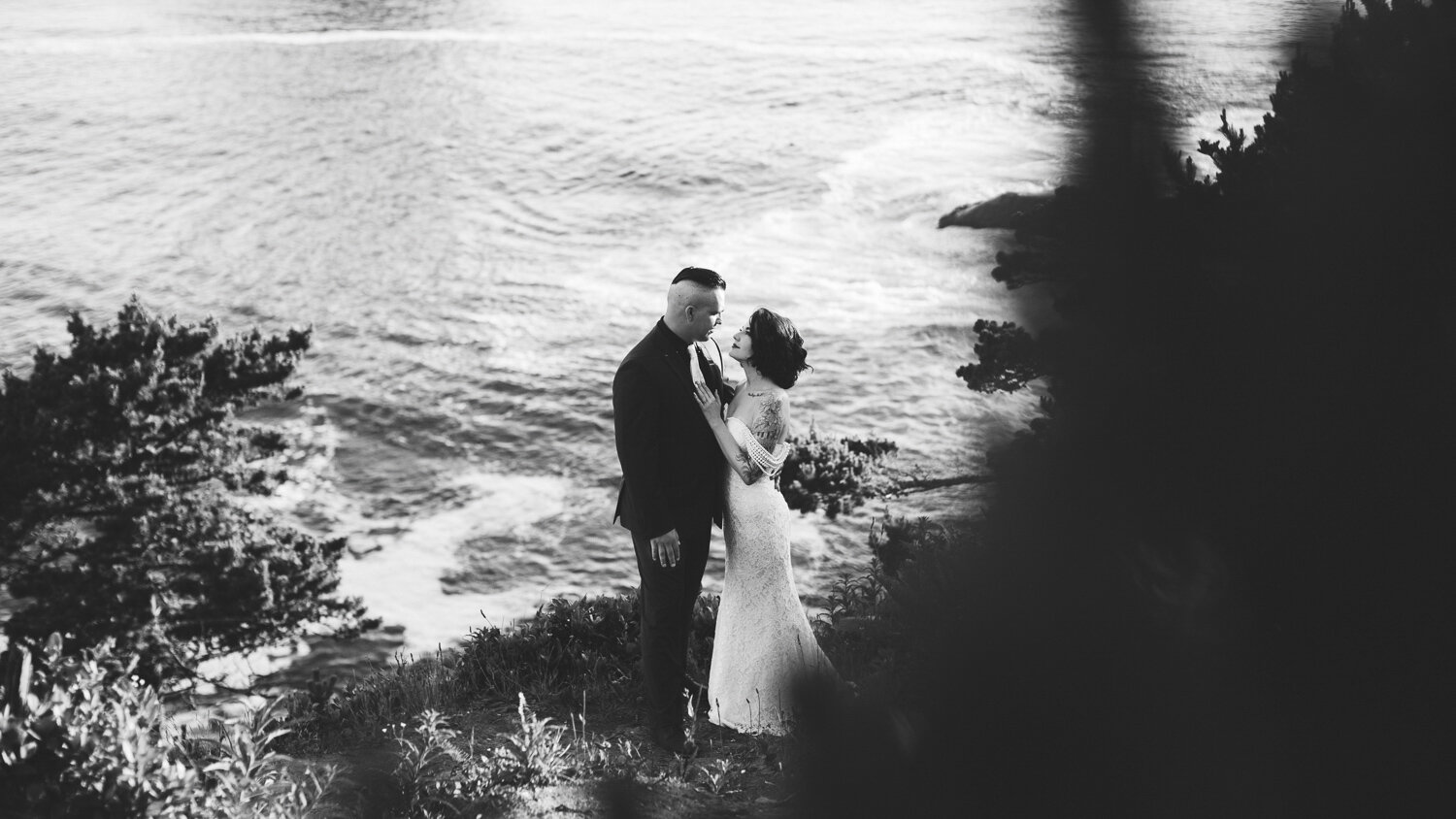 Ocean Wedding in Oregon