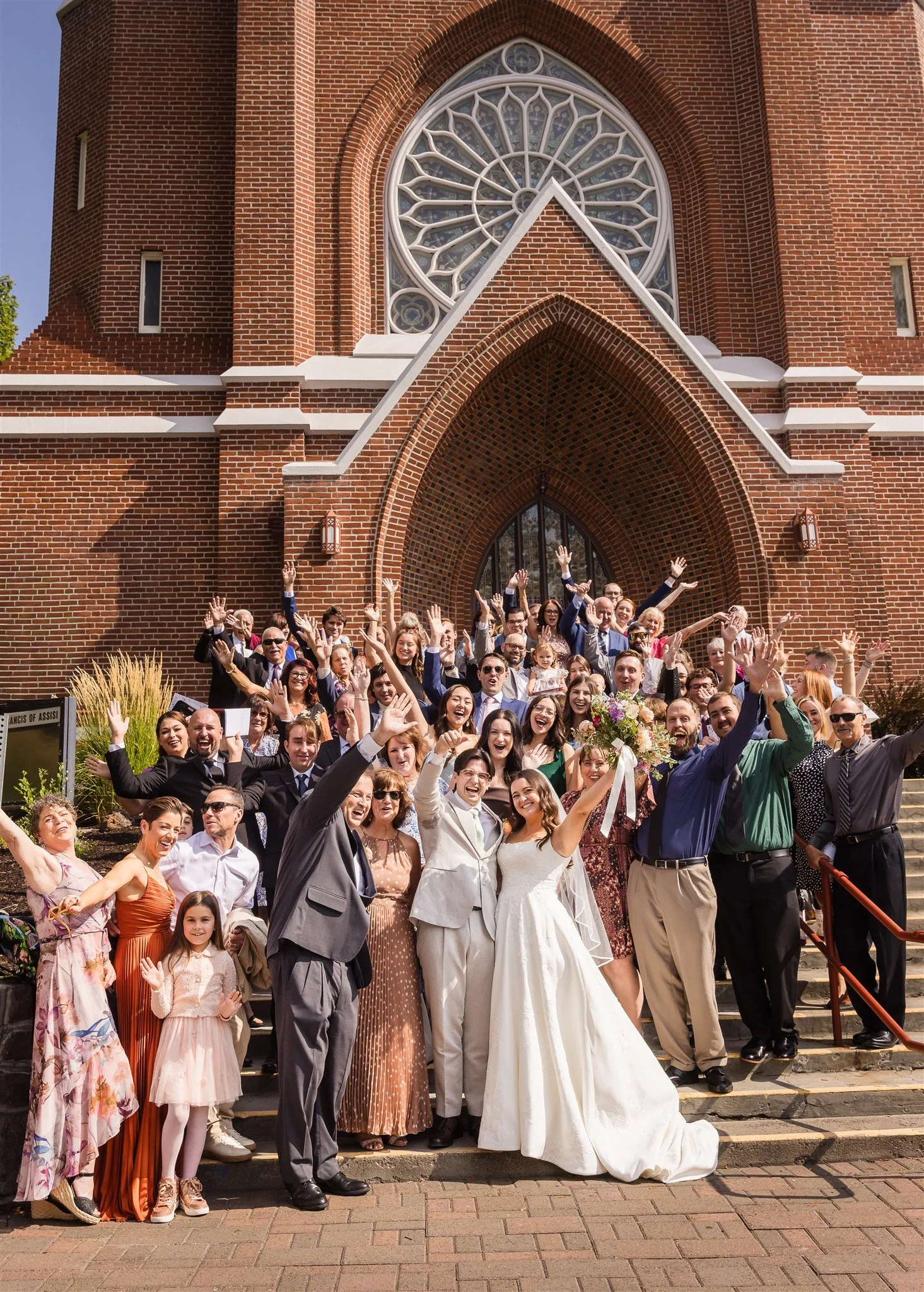 Tess &amp; Matthew’s Historic St. Francis Church Wedding | McMenamins Old St. Francis School Reception in Bend, Oregon
