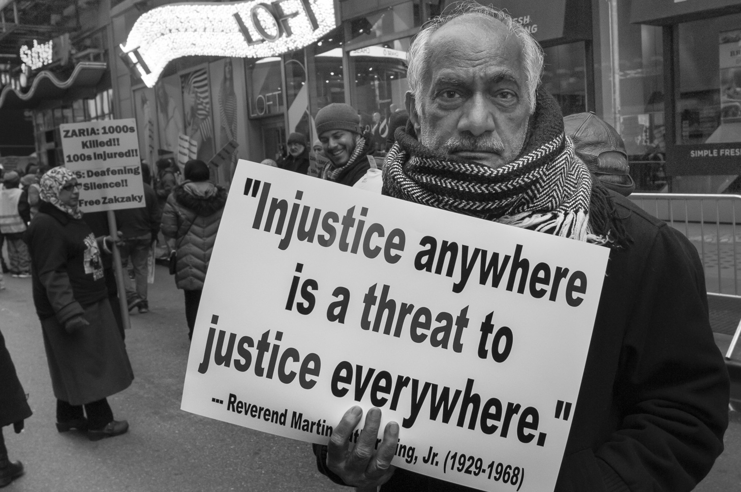 Injustice anywhere