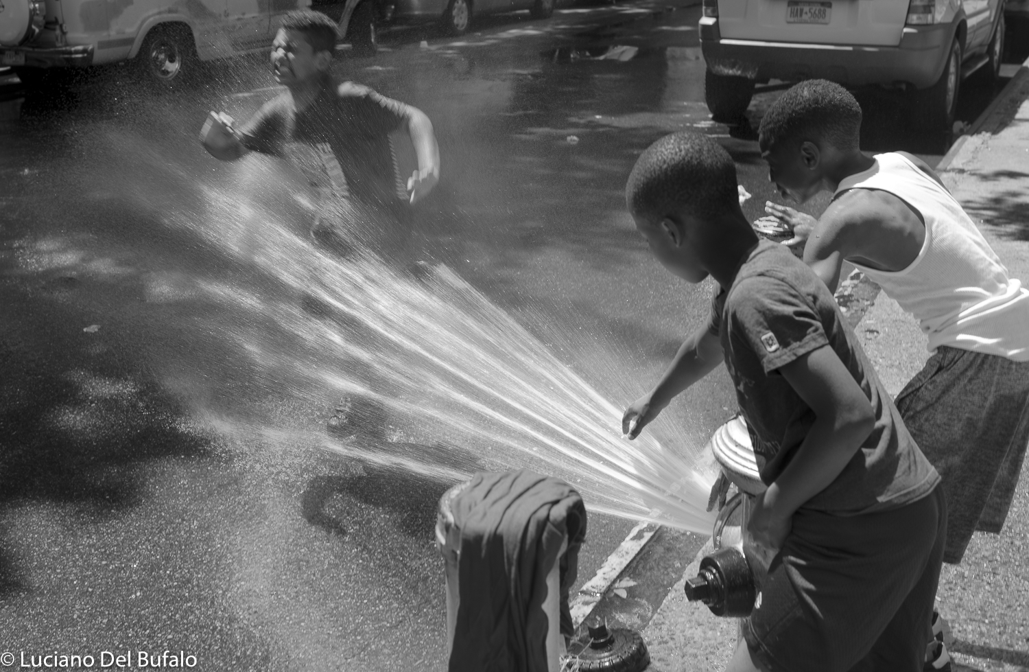 Children playing in Harlem