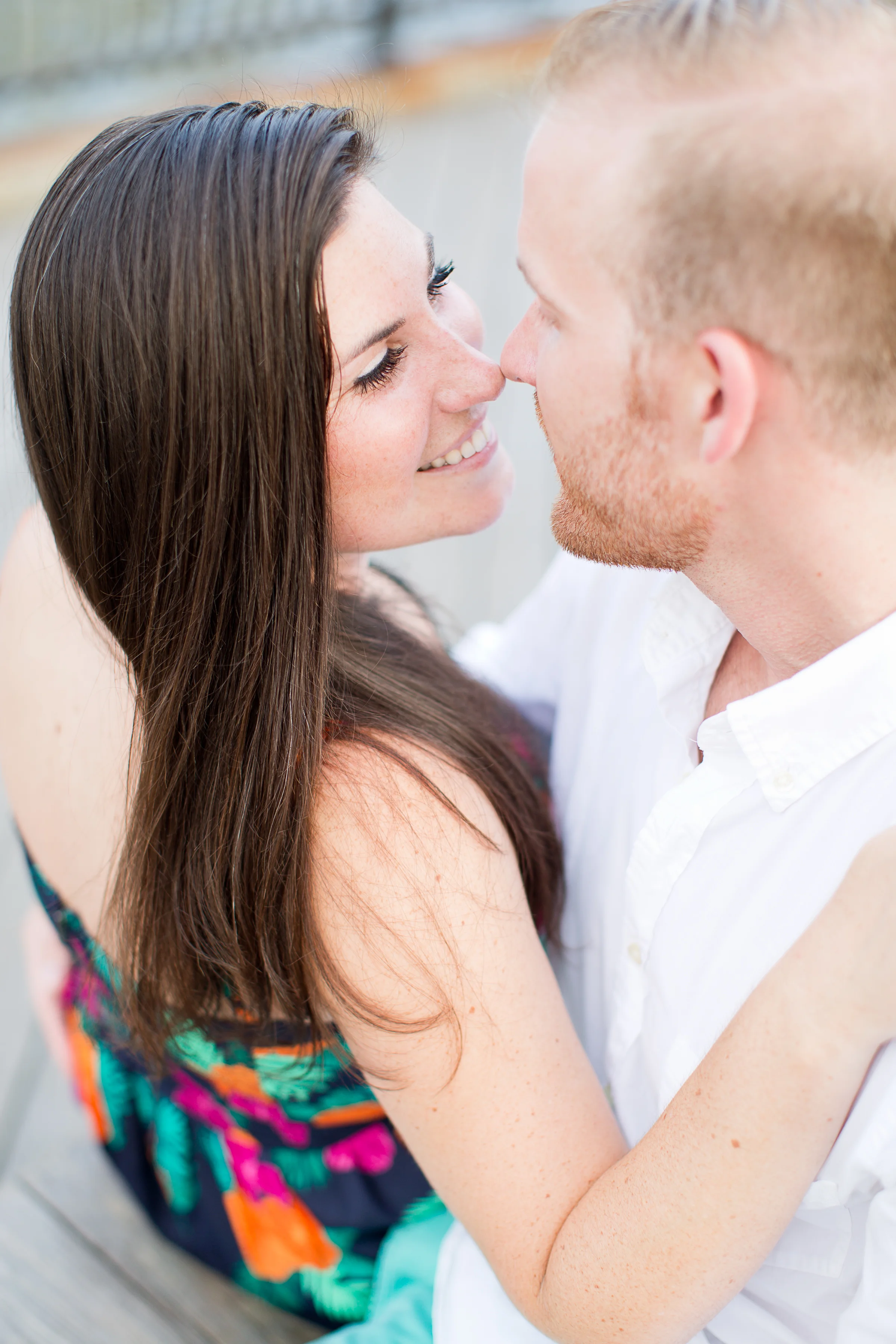 Melissa Kruse Photography - Sarah + Geoff DUMBO Brooklyn Bridge Park Jane's Carousel Engagement Photos-33.jpg