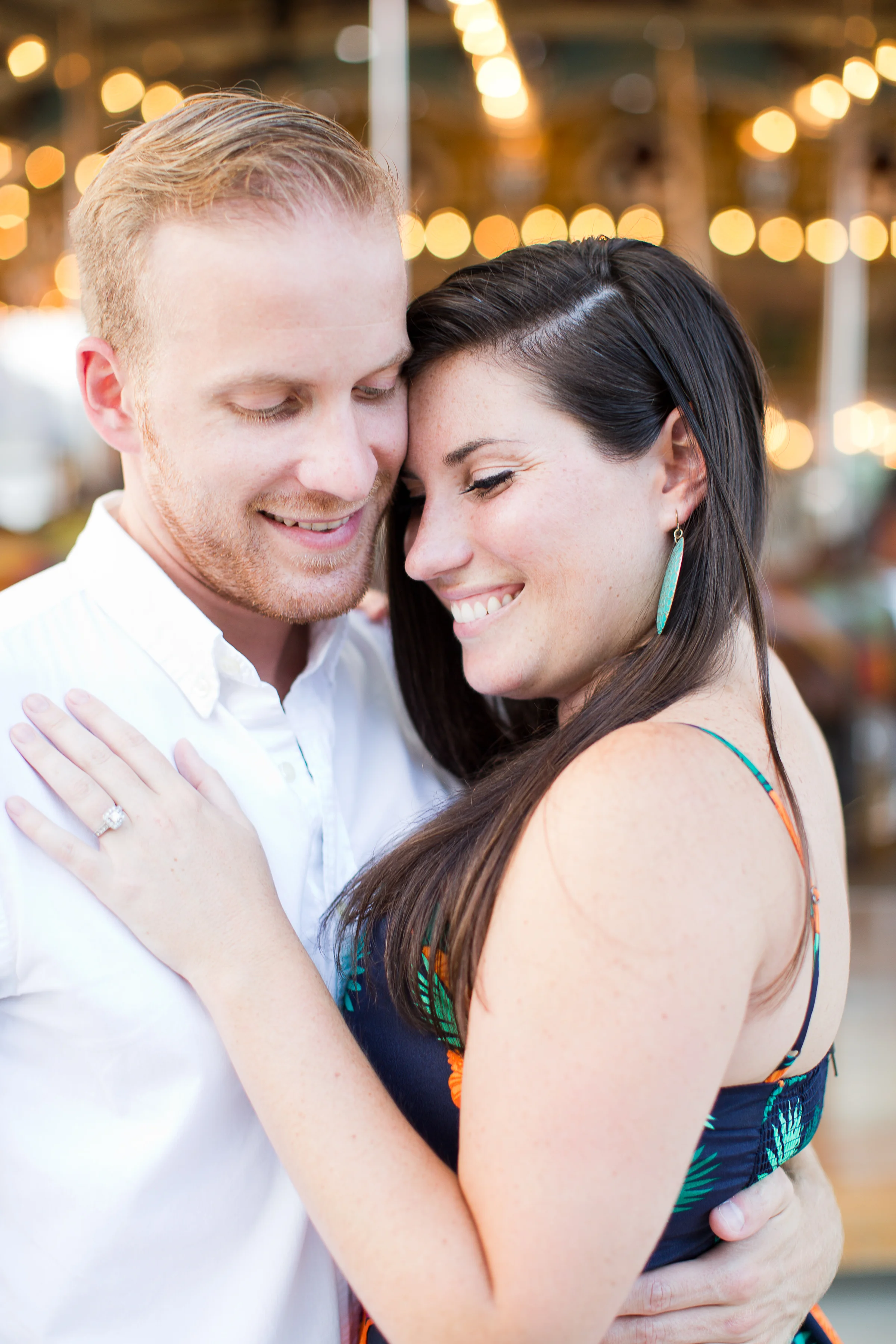Melissa Kruse Photography - Sarah + Geoff DUMBO Brooklyn Bridge Park Jane's Carousel Engagement Photos-84.jpg