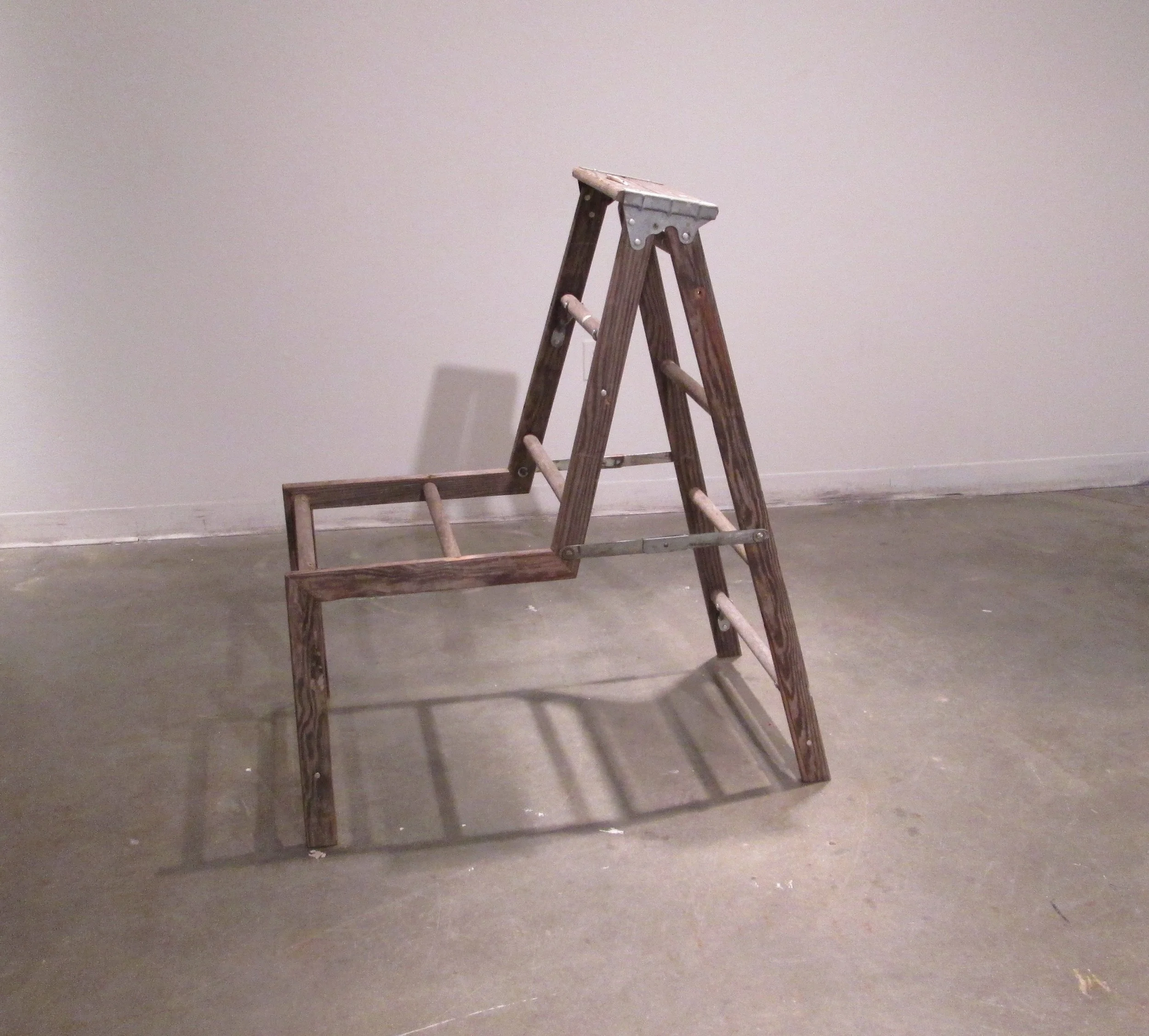 "Ladder Doing Chair Work", Justin Coleman