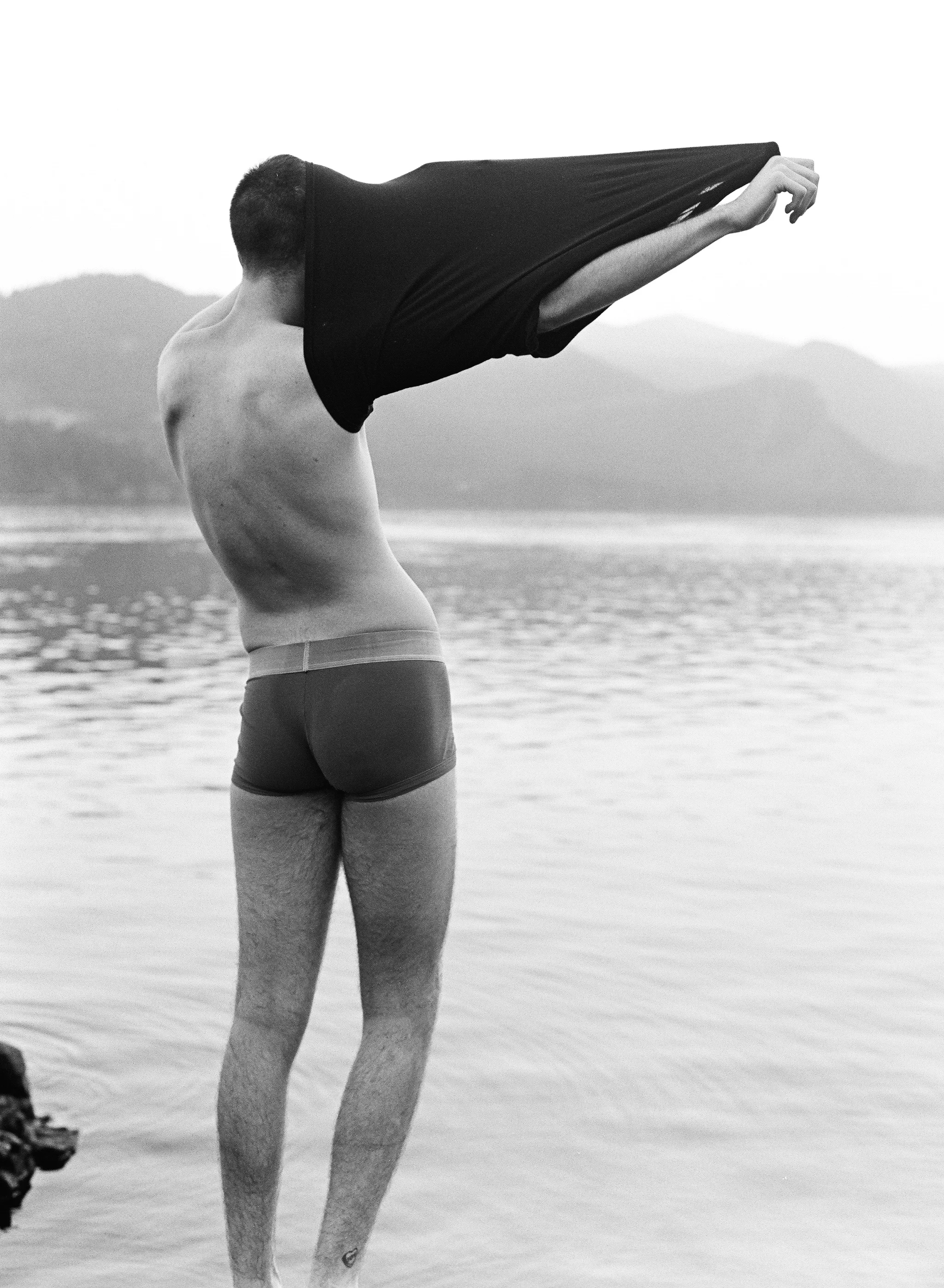 Nicholas (undressing) , 2014.