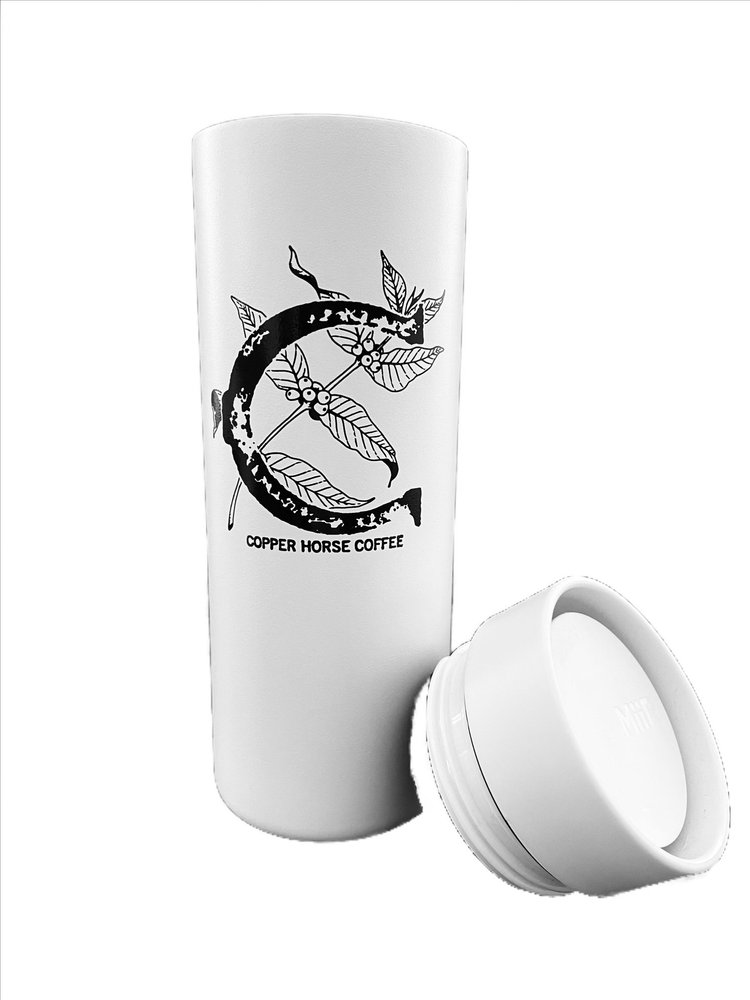 16 OZ MiiR 360 Traveler Mug Custom Printed  COPPER HORSE COFFEE ROASTERS