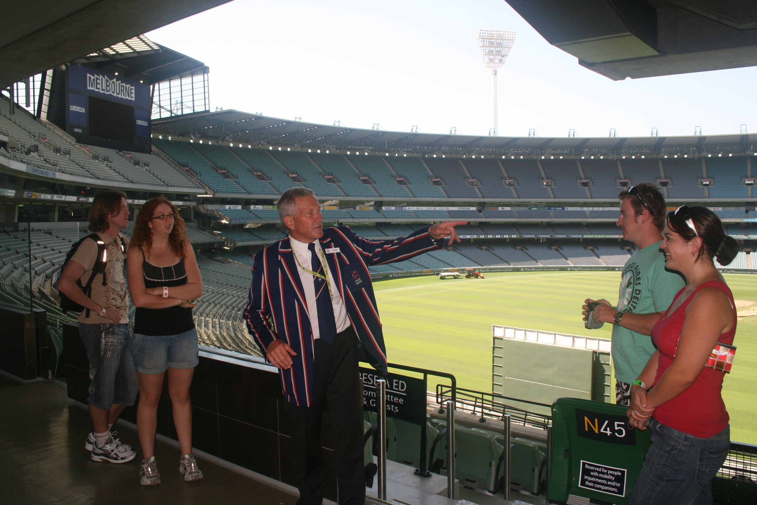 MCG on tour Feb 09.jpg