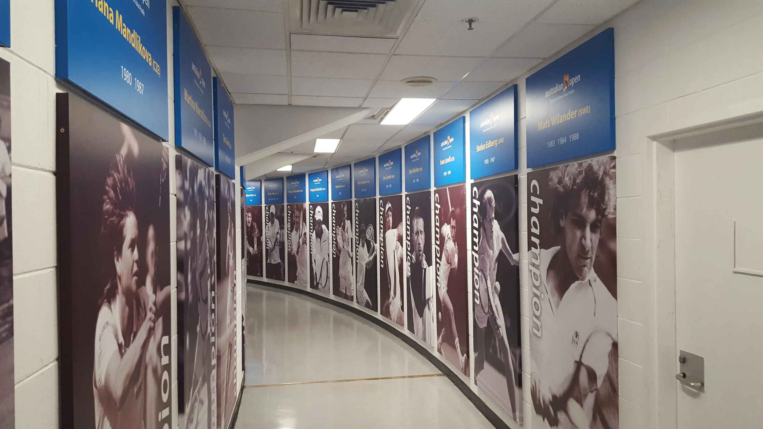 Walking amongst the Champions
