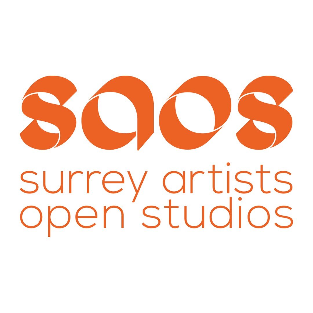 Happy New Year! And happy new logo to Surrey Artists Open Studios. 

I've been working with SAOS for the last couple of years, designing their event brochures and other marketing material, so I was thrilled when they asked me to redesign their logo. 