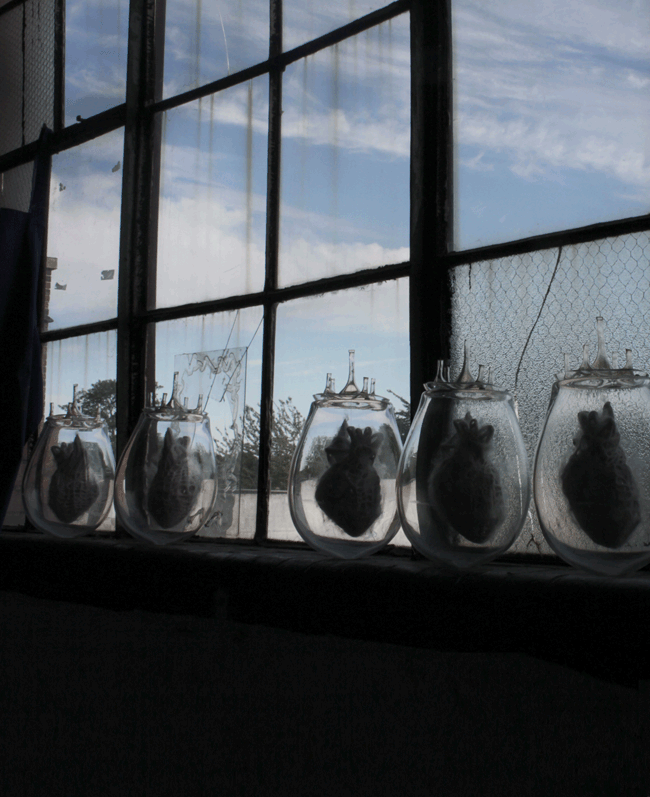 The silken scaffolds are waiting to be brought to life.