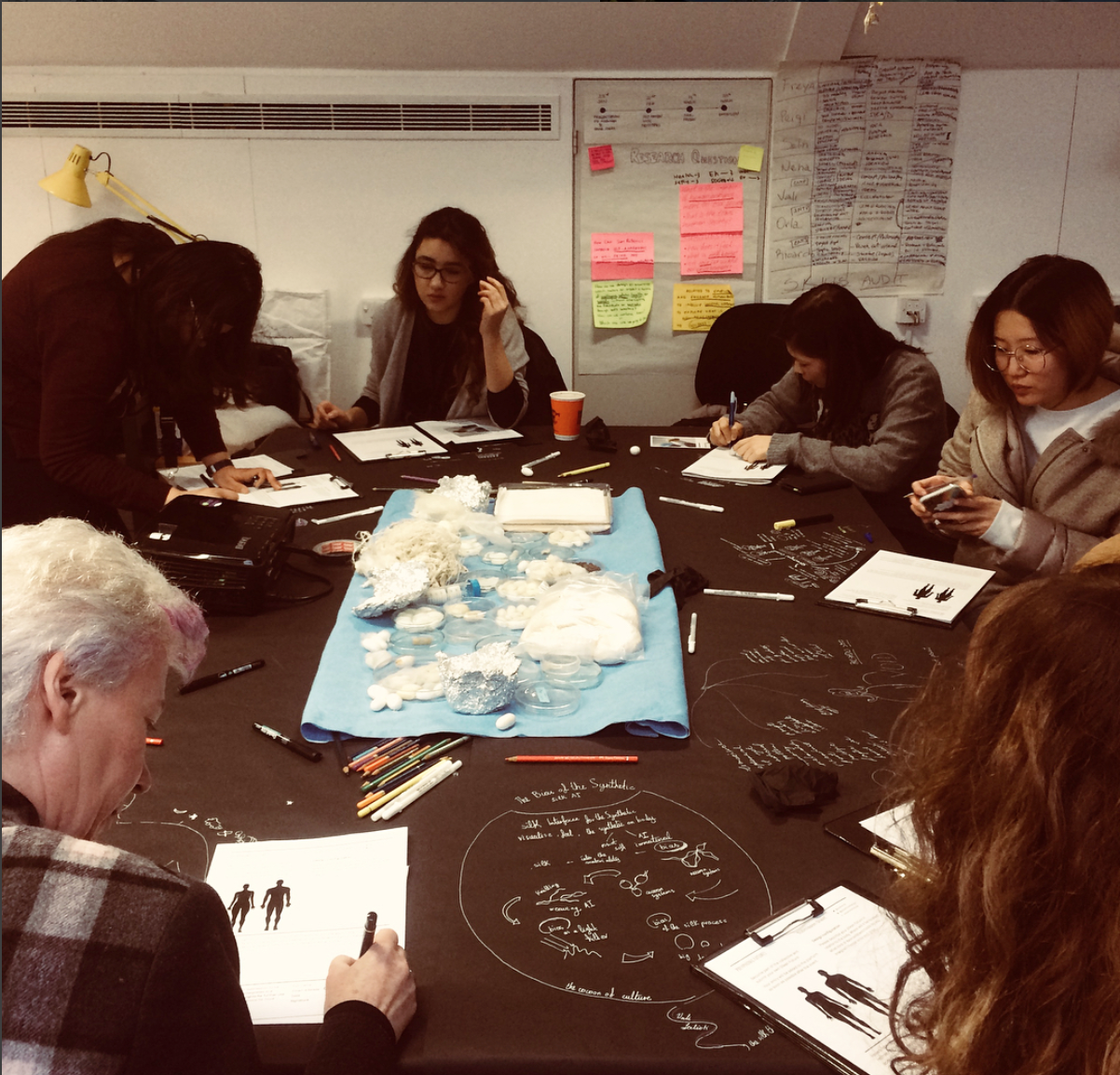 Impressions from the workshop day at the Royal College of Art. 