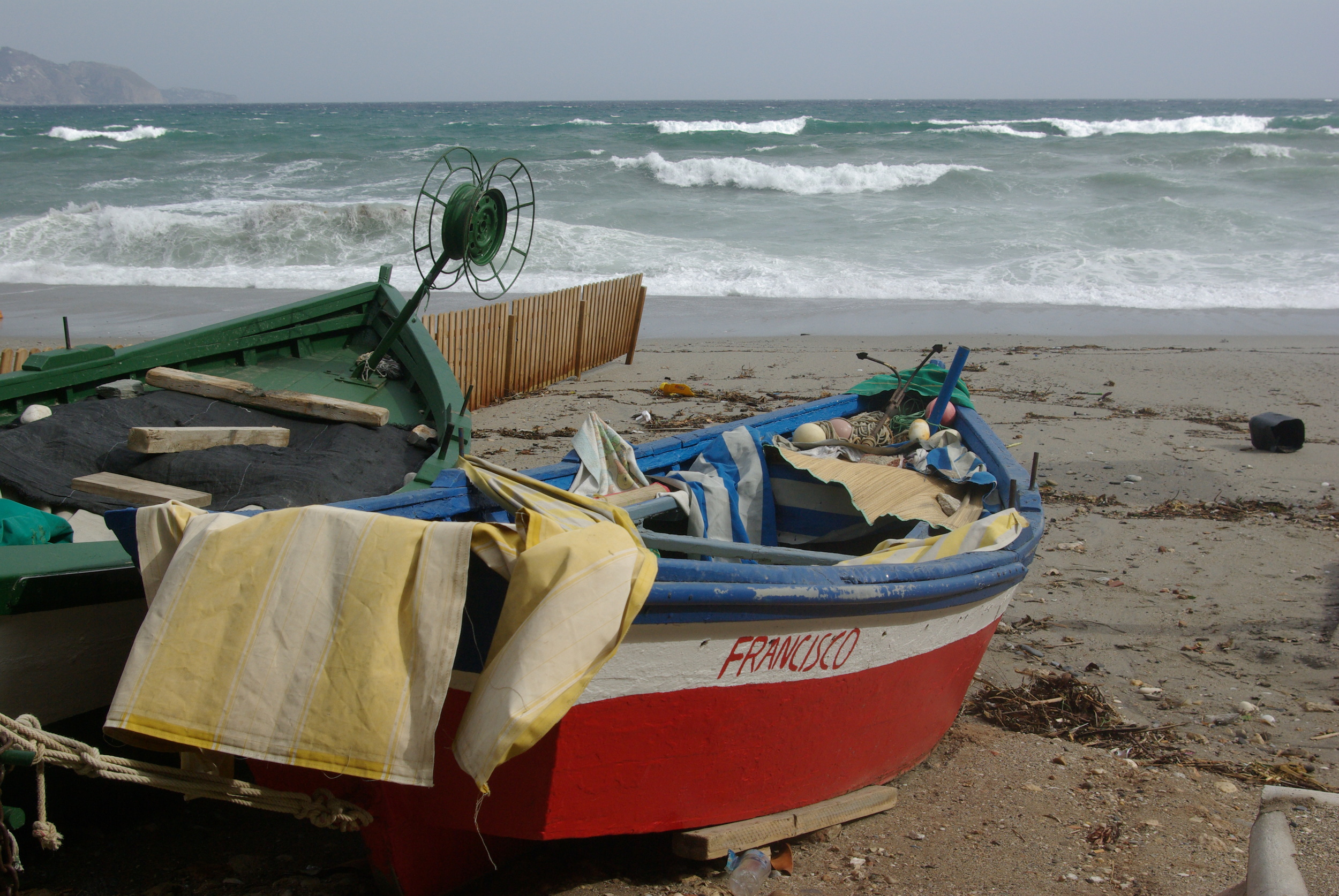 Francisco and Stormy Sea