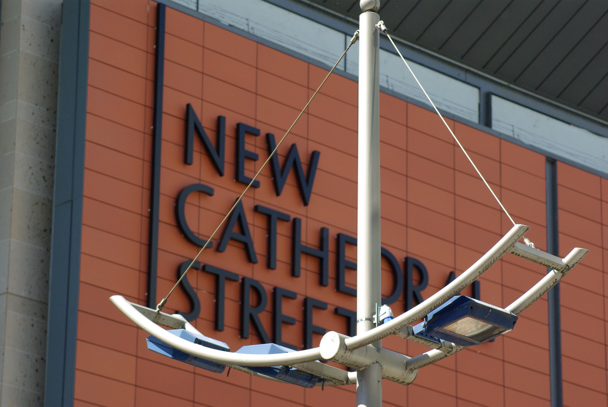 New Cathedral Street Sign