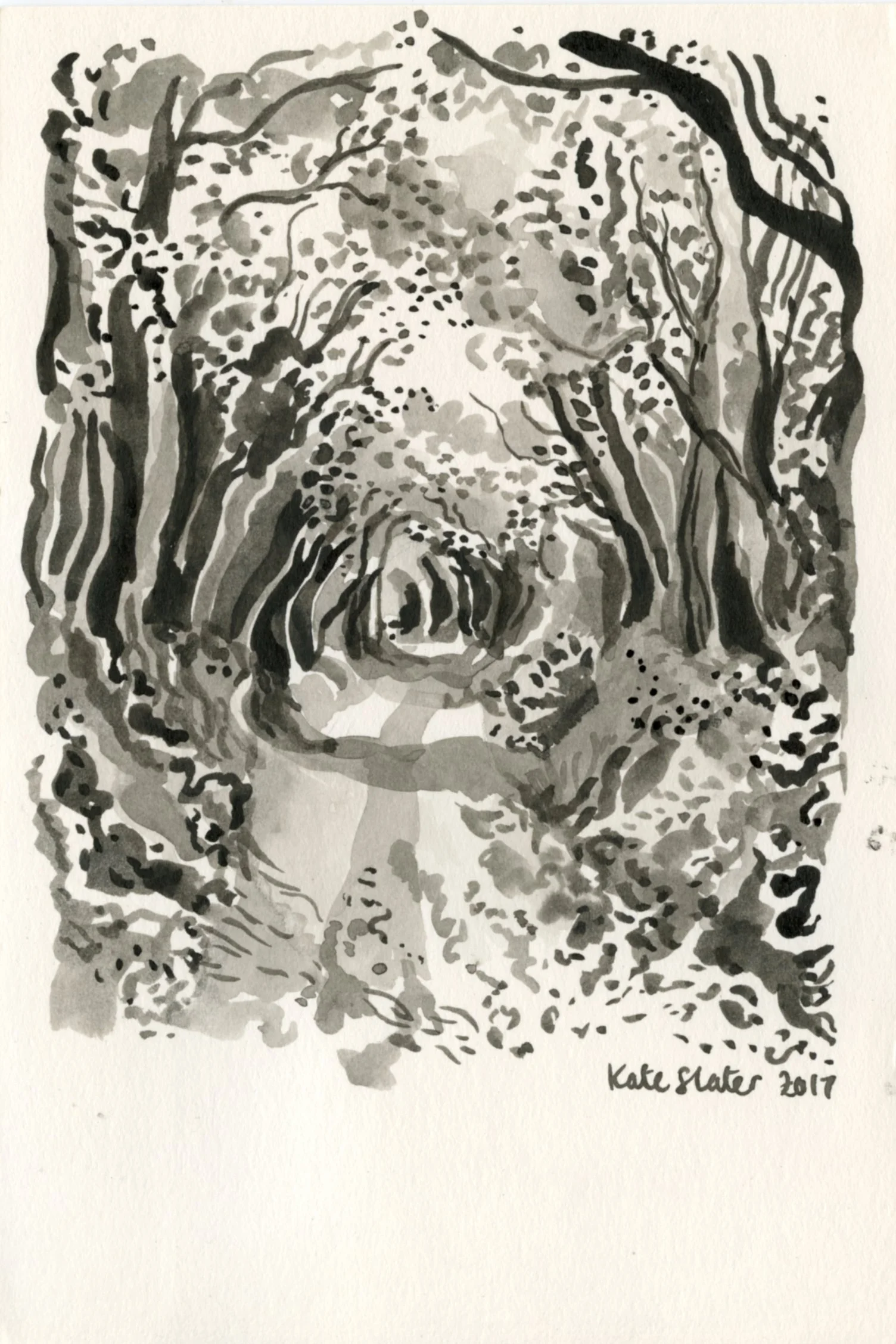 Inktober day 18 - Walk
