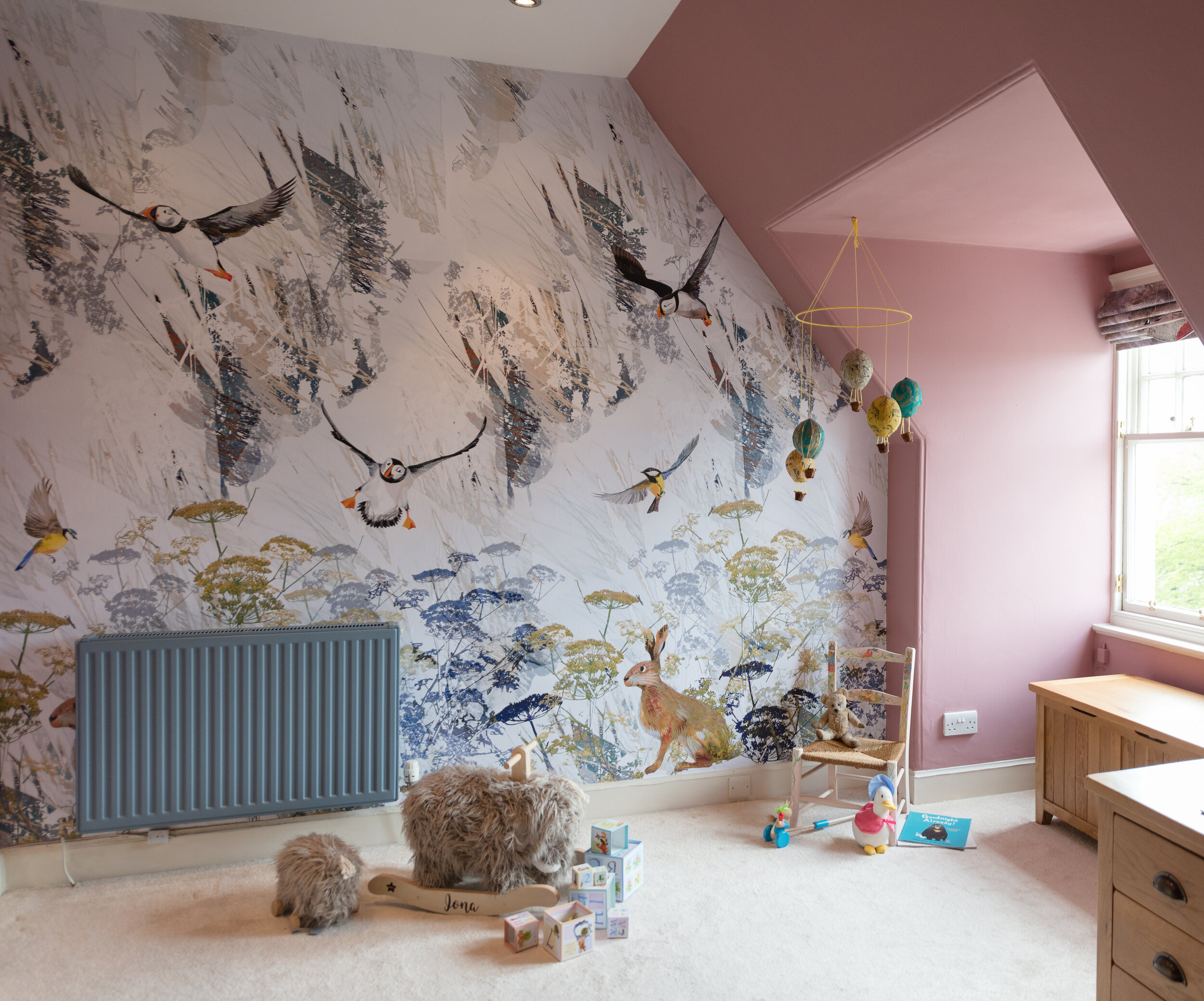 Iona's Animal World Mural - Collaboration with Mairi Helena