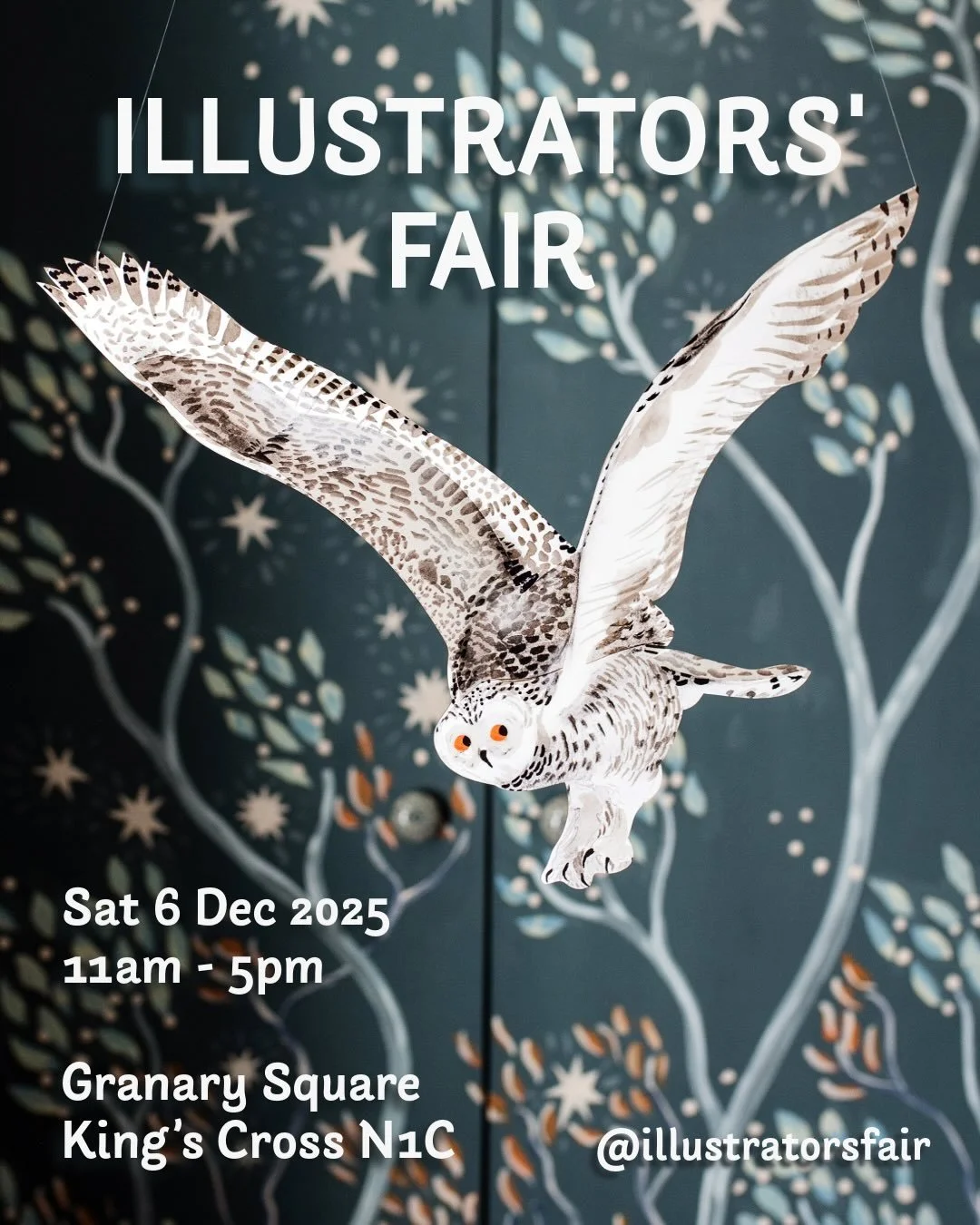 It&rsquo;s the Illustrators&rsquo; Fair (@illustratorsfair) - this Saturday, 6th Dec, and I can&rsquo;t wait! We&rsquo;ll be in the Granary Building right at the heart of Granary Square. It&rsquo;s one of my favourite markets and I haven&rsquo;t been