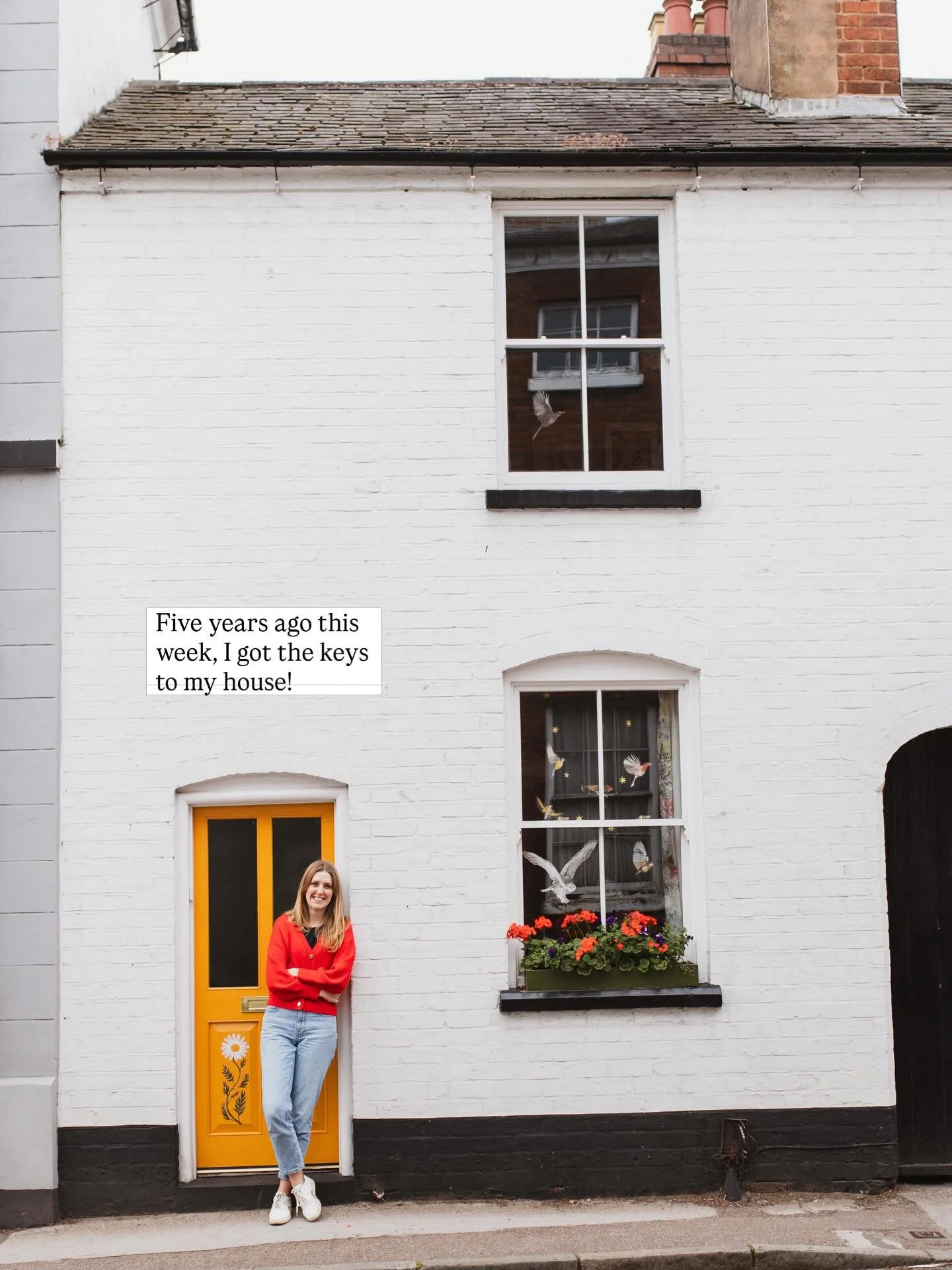 Tuesday this week marked five whole years since I got the keys to my house! After years of Rightmove fantasising, after seriously looking into buying a narrowboat, after finally managing to get a mortgage agreement as a single, freelance illustrator,