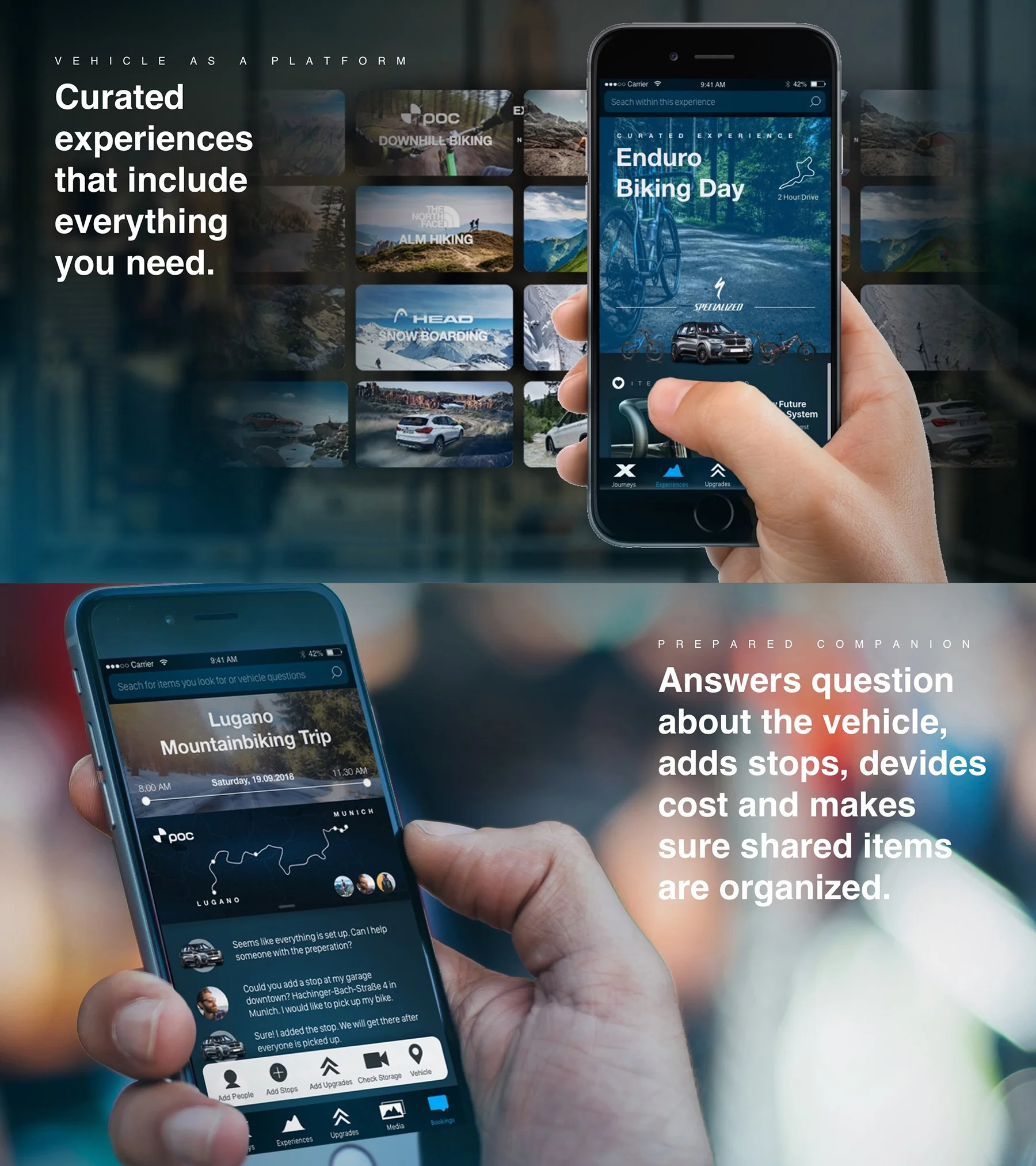 Curated Experiences & Artificial Intelligence.