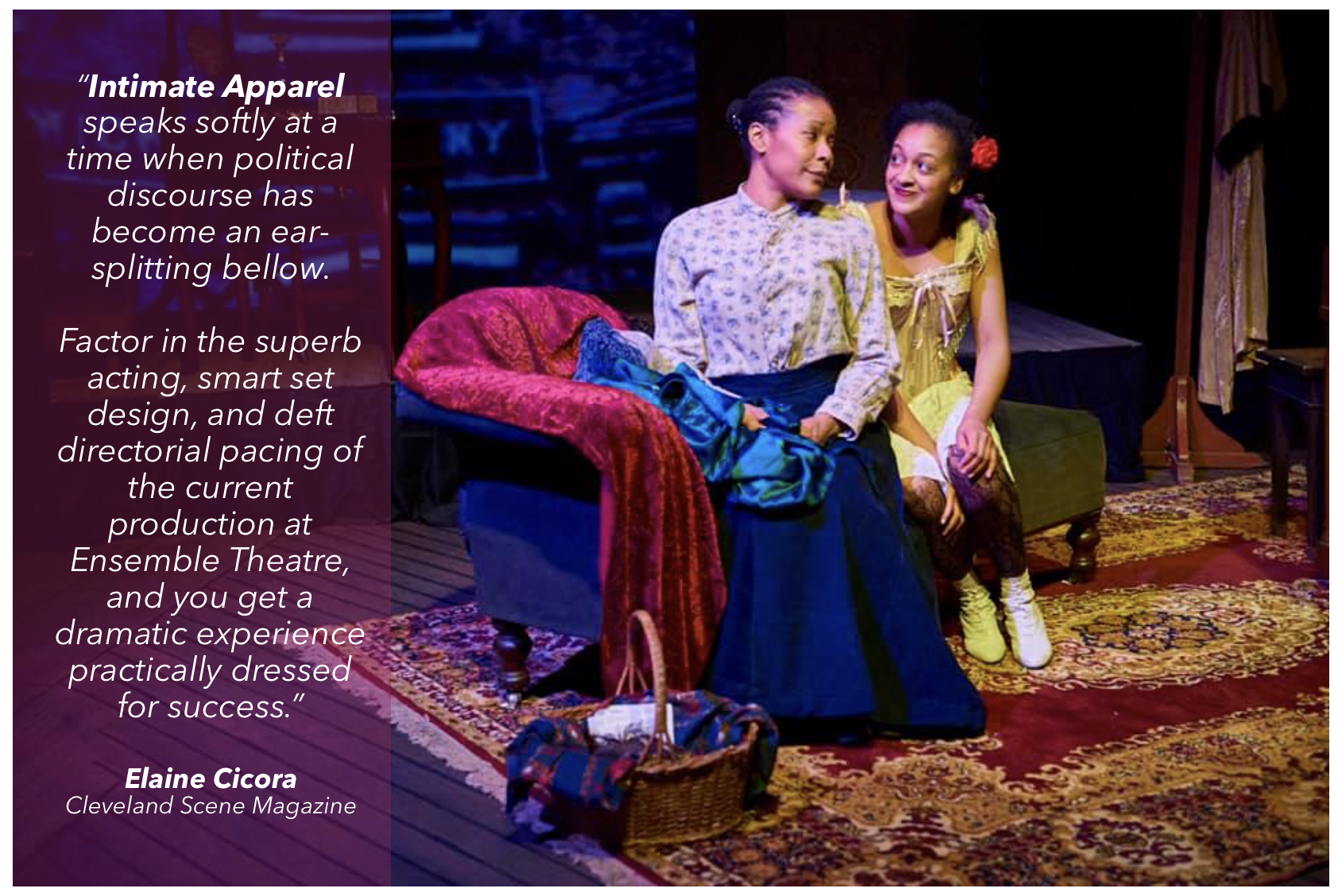 OUR NEW LOCATION — Ensemble Theatre