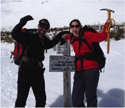 Mt. Washington was no match for us! Hah!